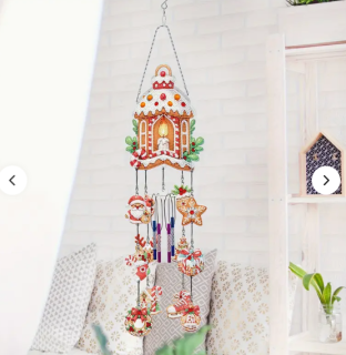 Preview: Diamond Painting 5D DIY Windspiel-Set
